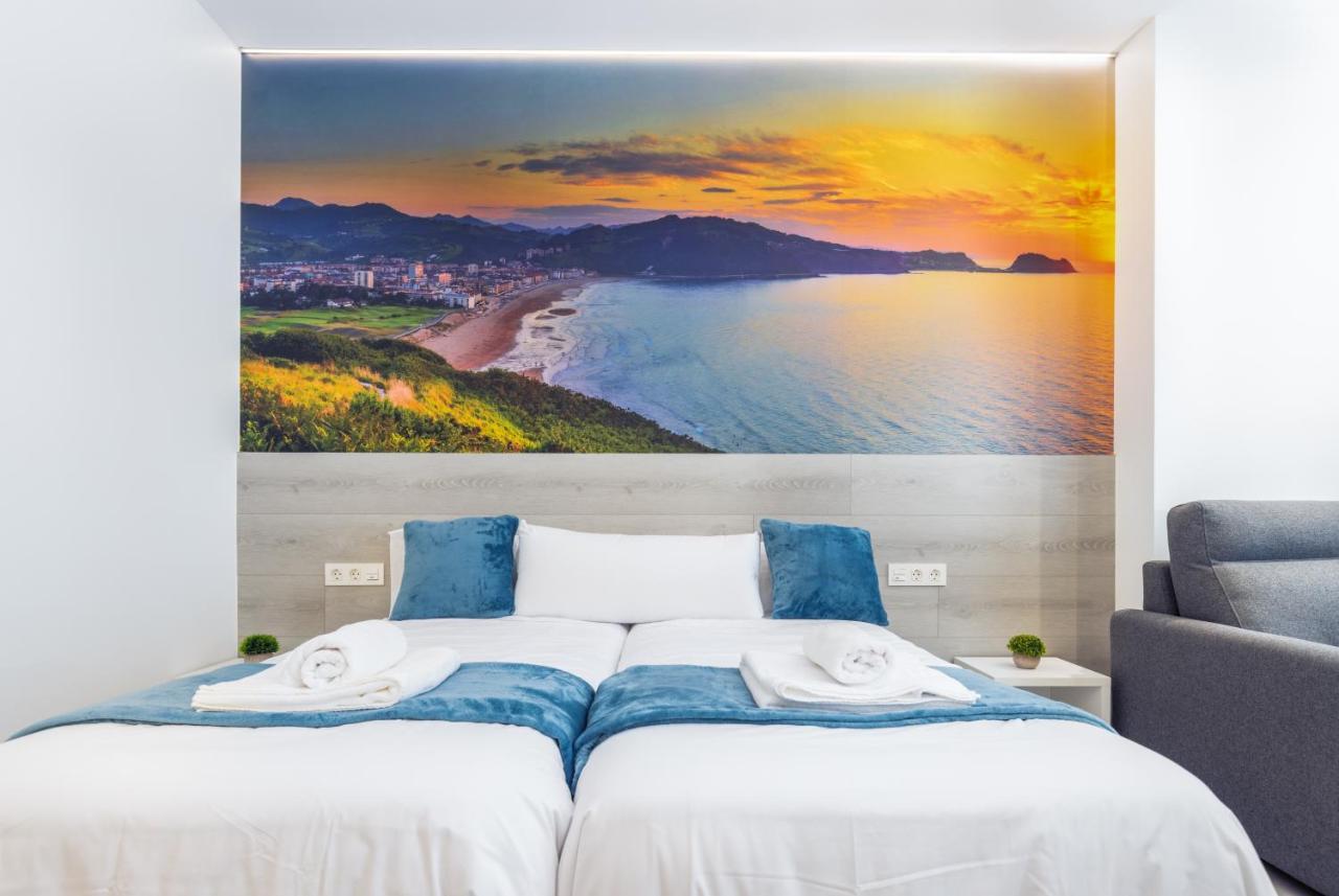 Santa Marina Apartamentuak Zarautz Kültér fotó